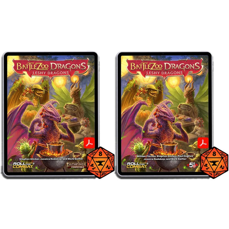 Battlezoo Dragons: Leshy Dragons PDF (Online Order Only)