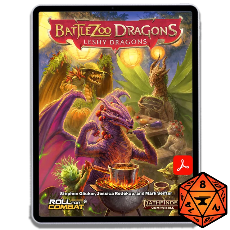 Battlezoo Dragons: Leshy Dragons for Foundry VTT (Online Order Only)