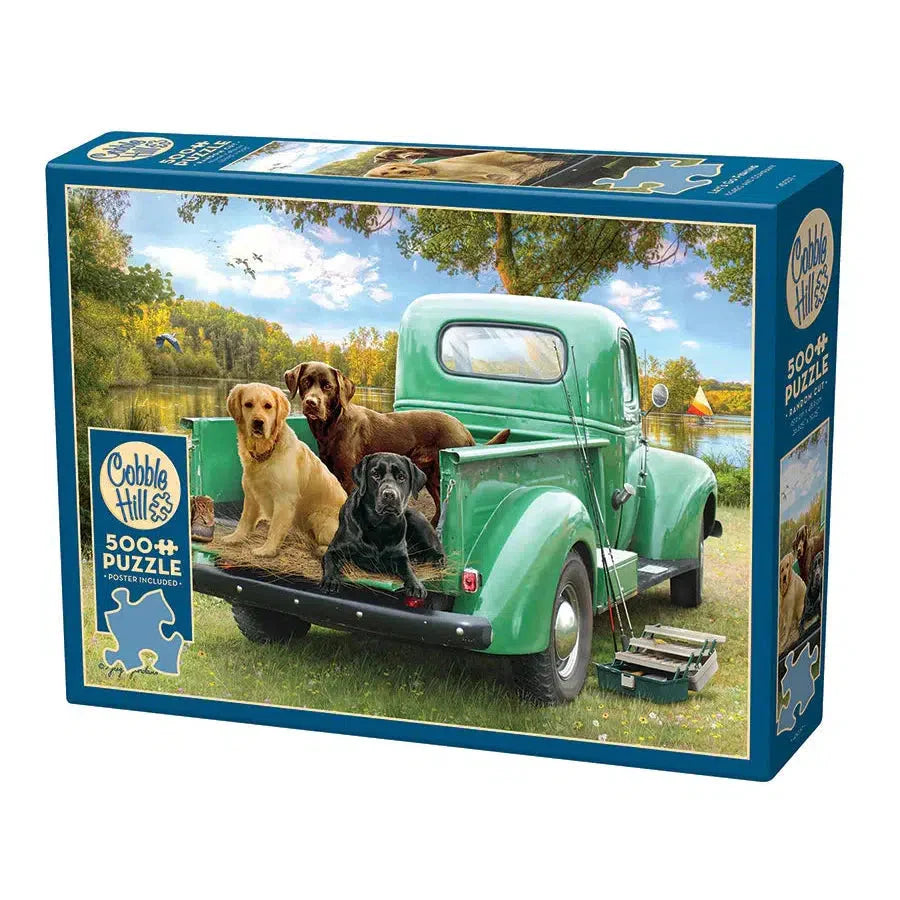 Let's Go Fishing 500 Piece Jigsaw Puzzle Cobble Hill (ONLINE ORDER ONLY)