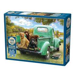 Let's Go Fishing 500 Piece Jigsaw Puzzle Cobble Hill (ONLINE ORDER ONLY)