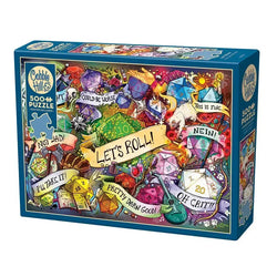 Let's Roll! 500 Piece Jigsaw Puzzle Cobble Hill
