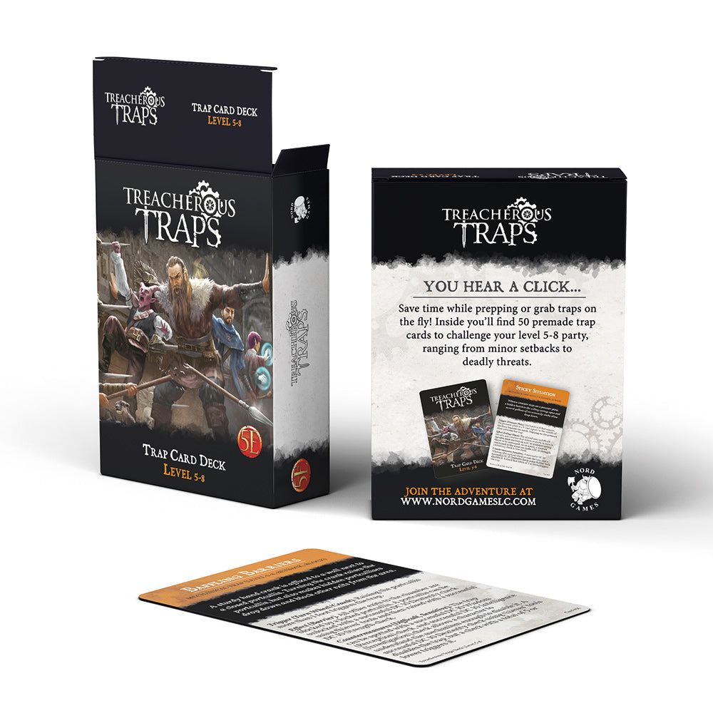 Treacherous Traps Deck Level 5-8 (5E) (ONLINE ORDER ONLY)