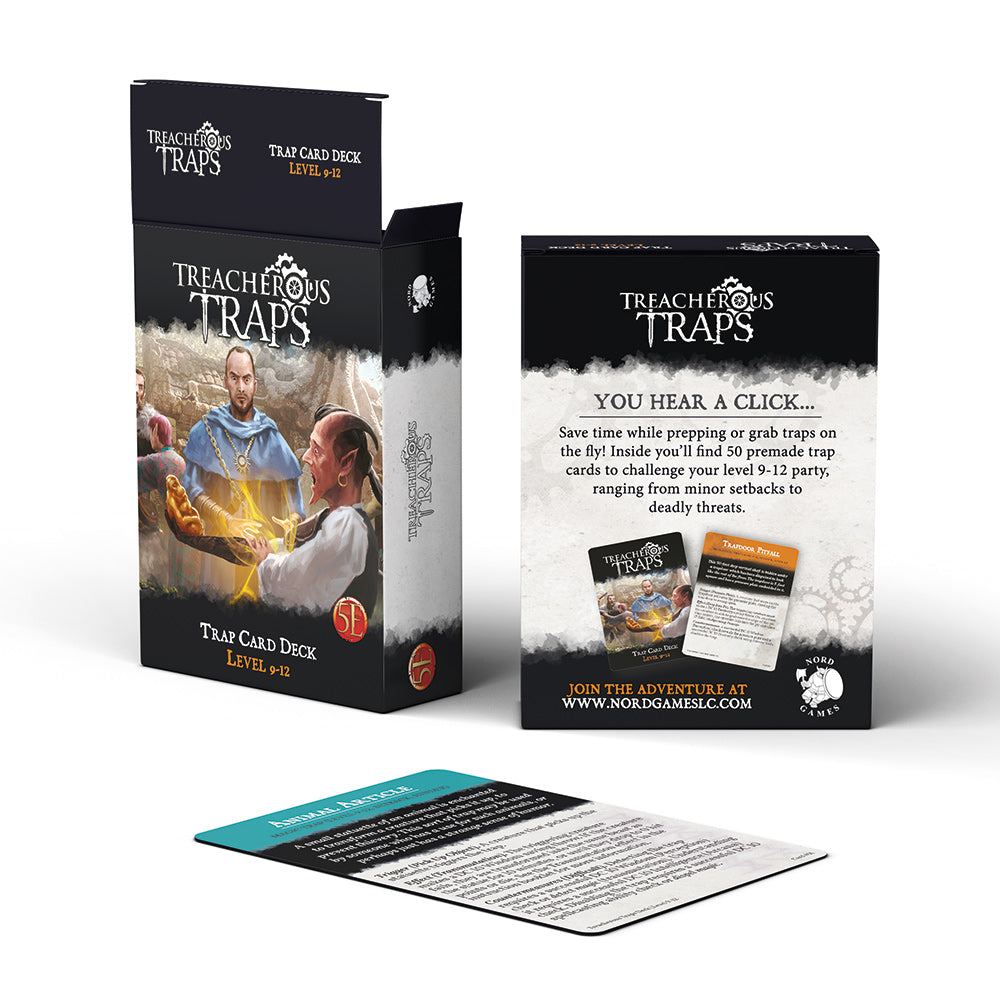 Treacherous Traps Deck Level 9-12 (5E) (ONLINE ORDER ONLY)