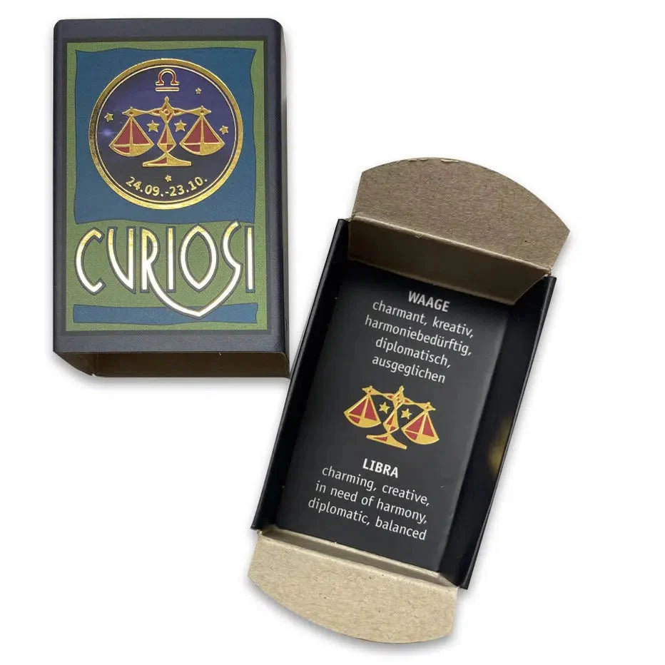 Libra Zodiac 33 Piece Mini Matchbox Jigsaw Puzzle Curiosi (ONLINE ORDER ONLY)