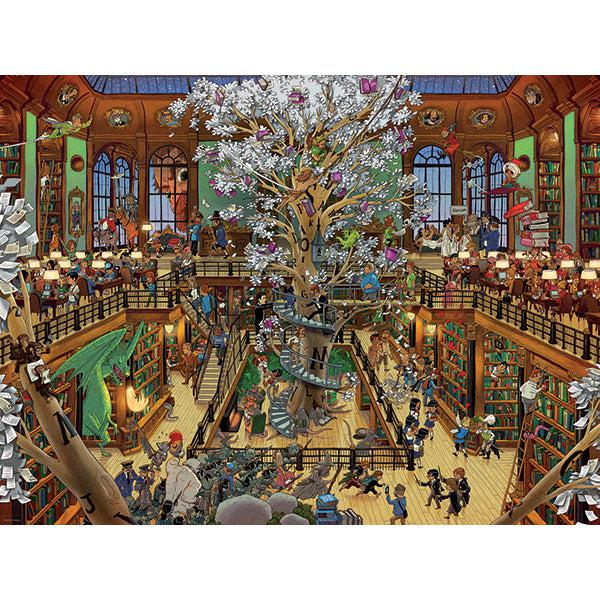 Library 1500 Piece Jigsaw Puzzle Heye (ONLINE ORDER ONLY)