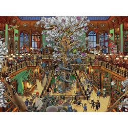 Library 1500 Piece Jigsaw Puzzle Heye (ONLINE ORDER ONLY)