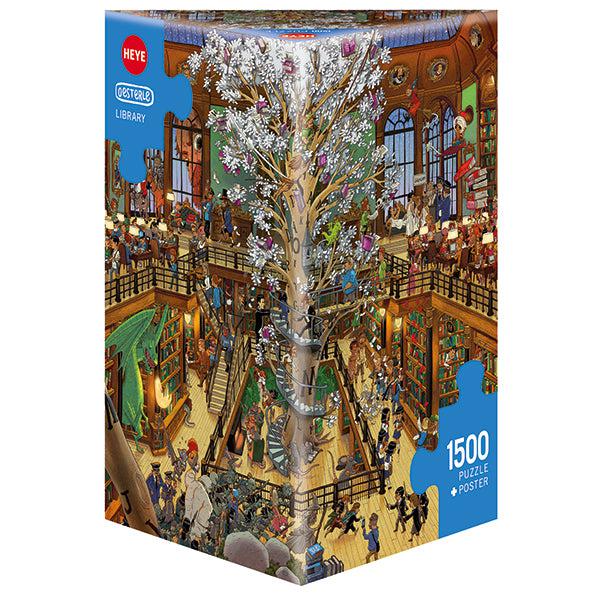 Library 1500 Piece Jigsaw Puzzle Heye (ONLINE ORDER ONLY)
