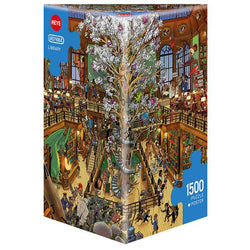Library 1500 Piece Jigsaw Puzzle Heye (ONLINE ORDER ONLY)