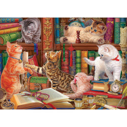 Library Kittens 1000 Piece Jigsaw Puzzle Eurographics (ONLINE ORDER ONLY)