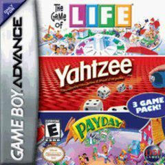Life/Yahtzee/Payday - Nintendo GameBoy Advance (Online Order Only)