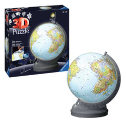 Light-Up Globe with Stand 548 Piece 3D Jigsaw Puzzle Ravensburger (ONLINE ORDER ONLY)
