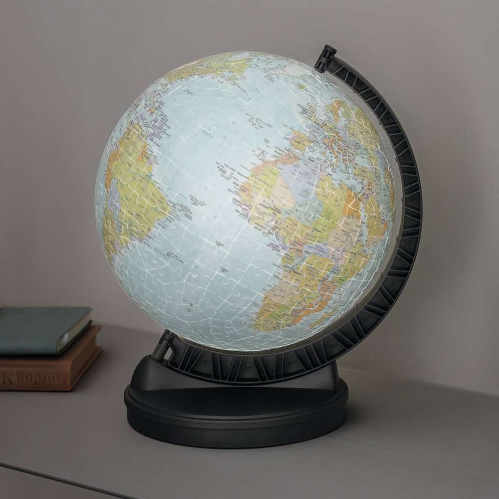 Light-Up Globe with Stand 548 Piece 3D Jigsaw Puzzle Ravensburger (ONLINE ORDER ONLY)