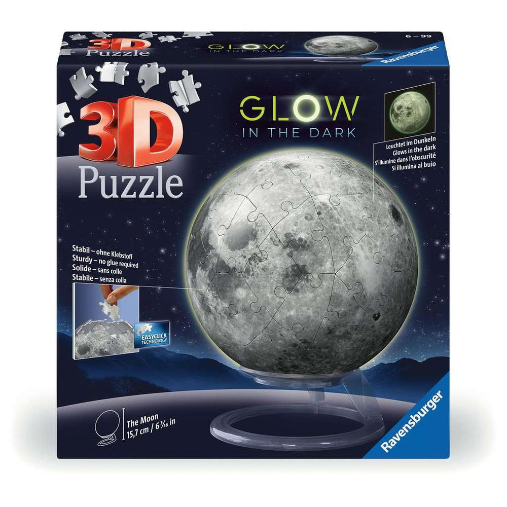 Light-Up Moon 74 Piece 3D Jigsaw Puzzle Ravensburger (ONLINE ORDER ONLY)