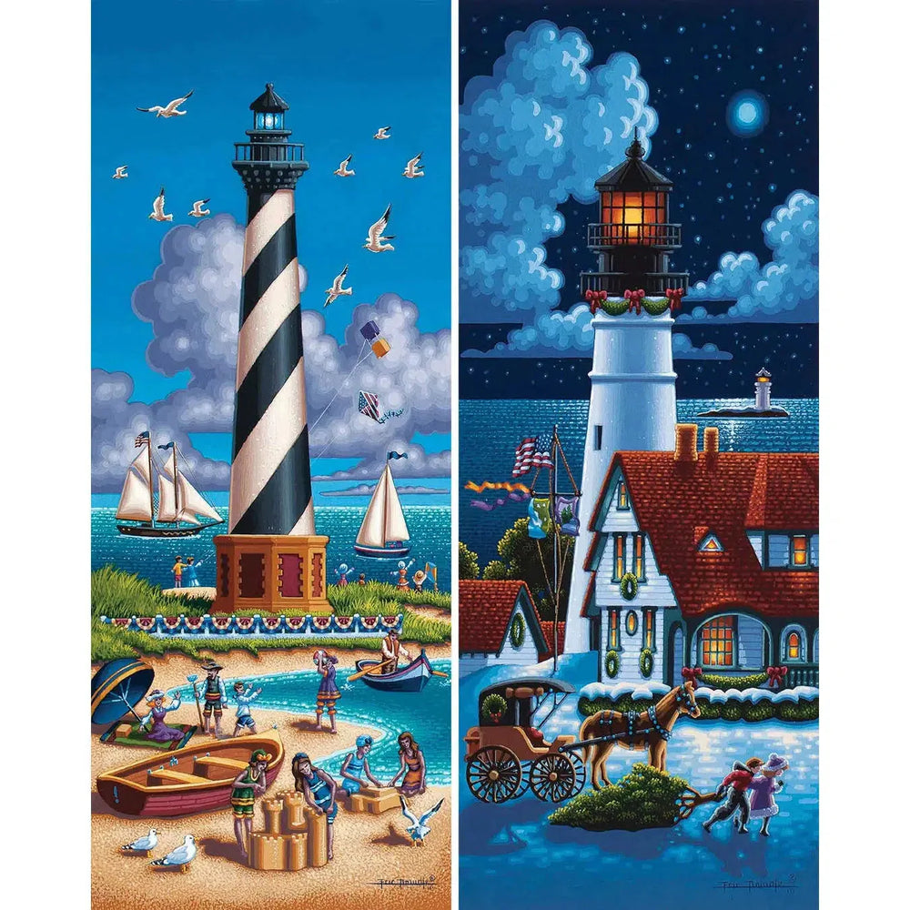 Lighthouses North 210 Piece Jigsaw Puzzle Dowdle (ONLINE ORDER ONLY)
