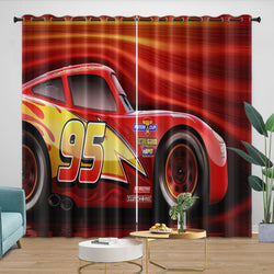Lightning McQueen Curtains Blackout Window Drapes (ONLINE ORDER ONLY)