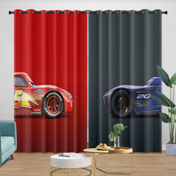 Lightning McQueen Curtains Blackout Window Drapes (ONLINE ORDER ONLY)