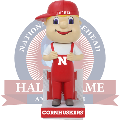 Lil' Red Nebraska Cornhuskers Mascot Bobblehead (ONLINE ORDER ONLY)