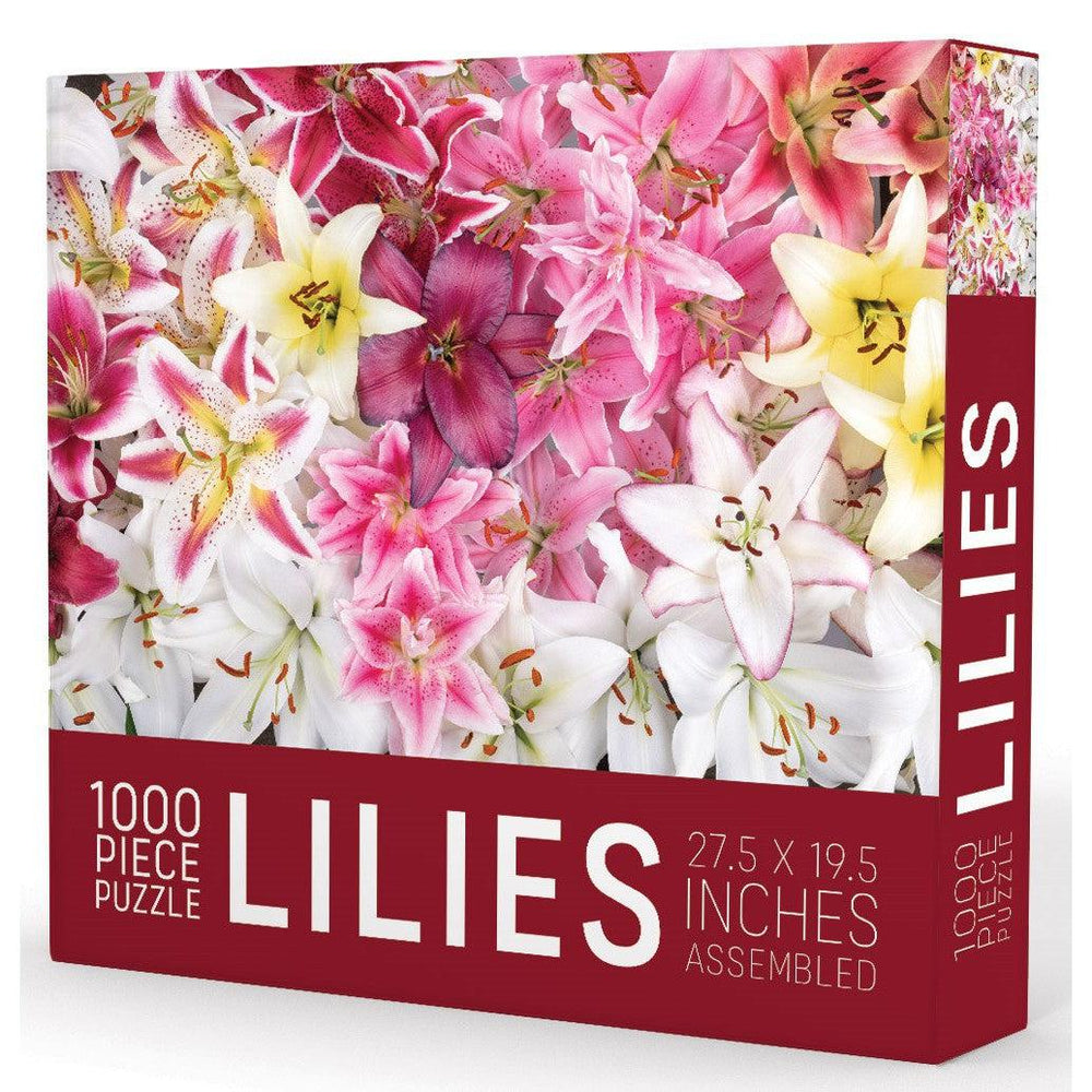 Lilies 1000 Piece Jigsaw Puzzle Gibbs Smith (ONLINE ORDER ONLY)