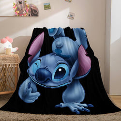 Lilo Stitch 2: Stitch Has A Glitch Flannel Fleece Blanket (Online Order Only)