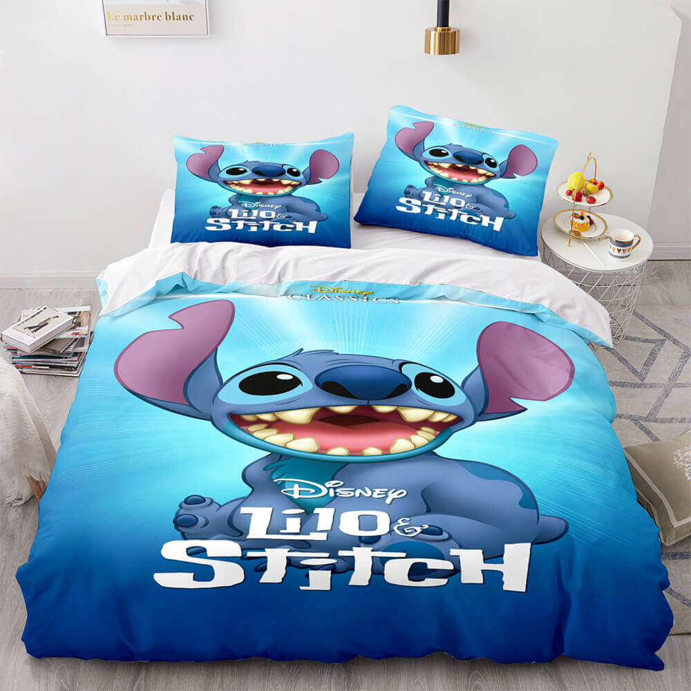 Lilo and Stitch Cosplay Bedding Set Quilt Covers Without Filler (Online Order Only)