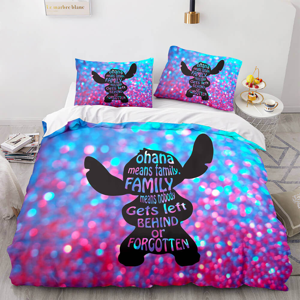Lilo and Stitch Cosplay Bedding Set Quilt Covers Without Filler (Online Order Only)