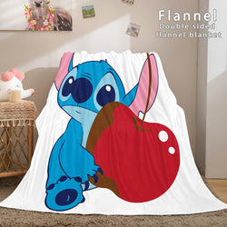 Lilo and Stitch Ohana Flannel Fleece Blanket (Online Order Only)