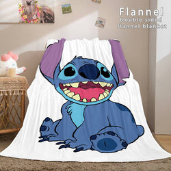 Lilo and Stitch Ohana Flannel Fleece Blanket (Online Order Only)