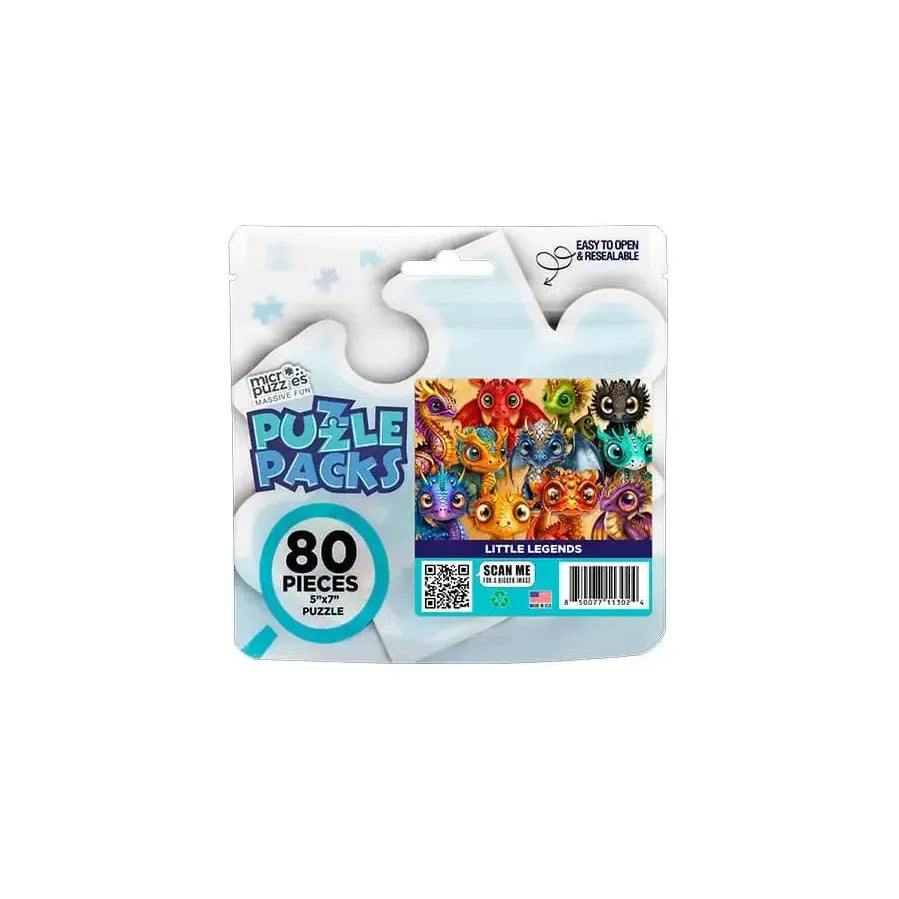 Little Legends 80 Piece Mini Jigsaw Puzzle Micro Puzzles (ONLINE ORDER ONLY)