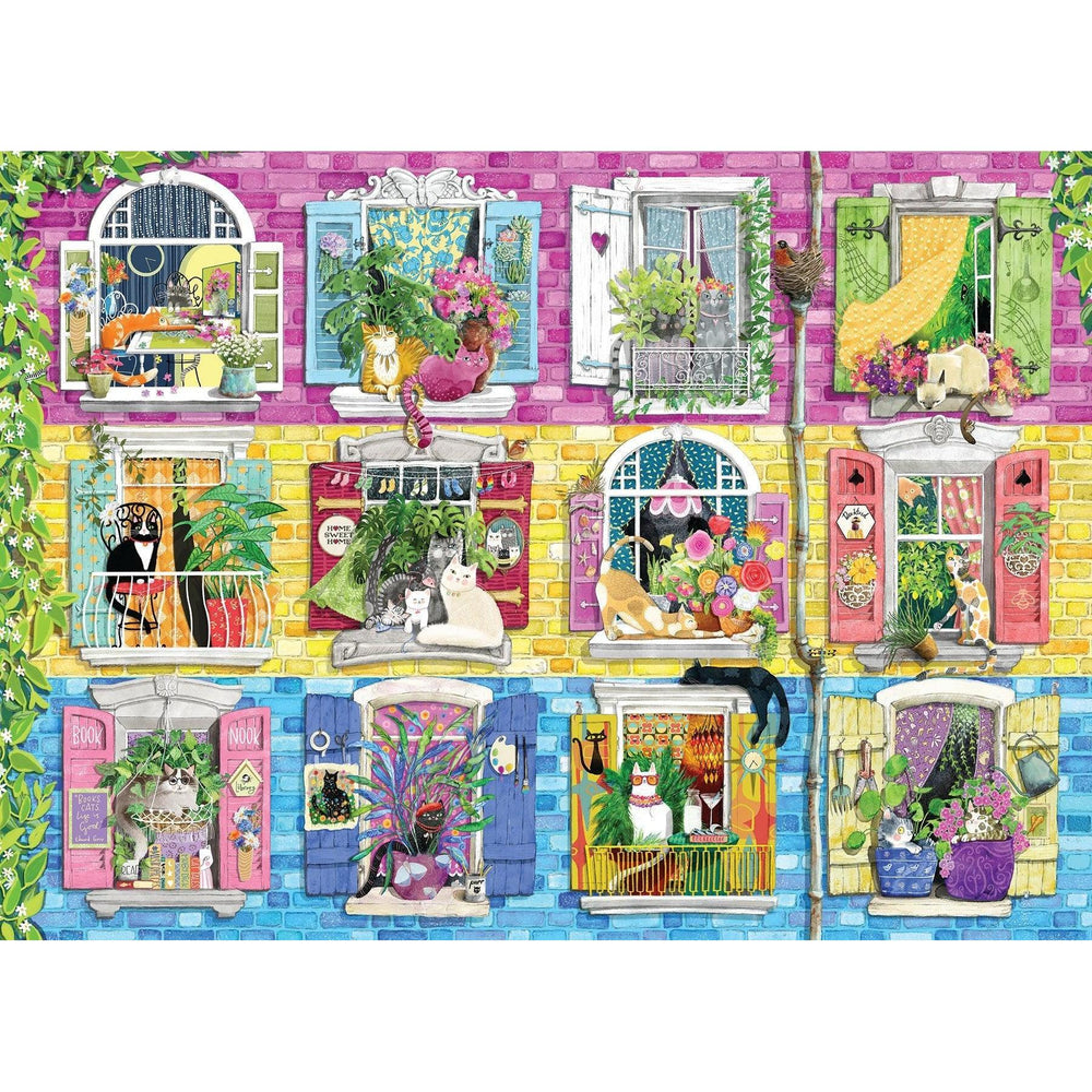 Living with Catitude 500 Piece Jigsaw Puzzle Cobble Hill (ONLINE ORDER ONLY)