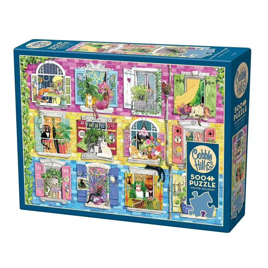 Living with Catitude 500 Piece Jigsaw Puzzle Cobble Hill (ONLINE ORDER ONLY)