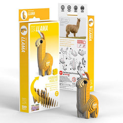 Llama 3D Cardboard Model Kit Eugy (ONLINE ORDER ONLY)