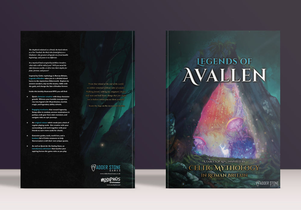 Legends of Avallen RPG - Core Rulebook (ONLINE ORDER ONLY)