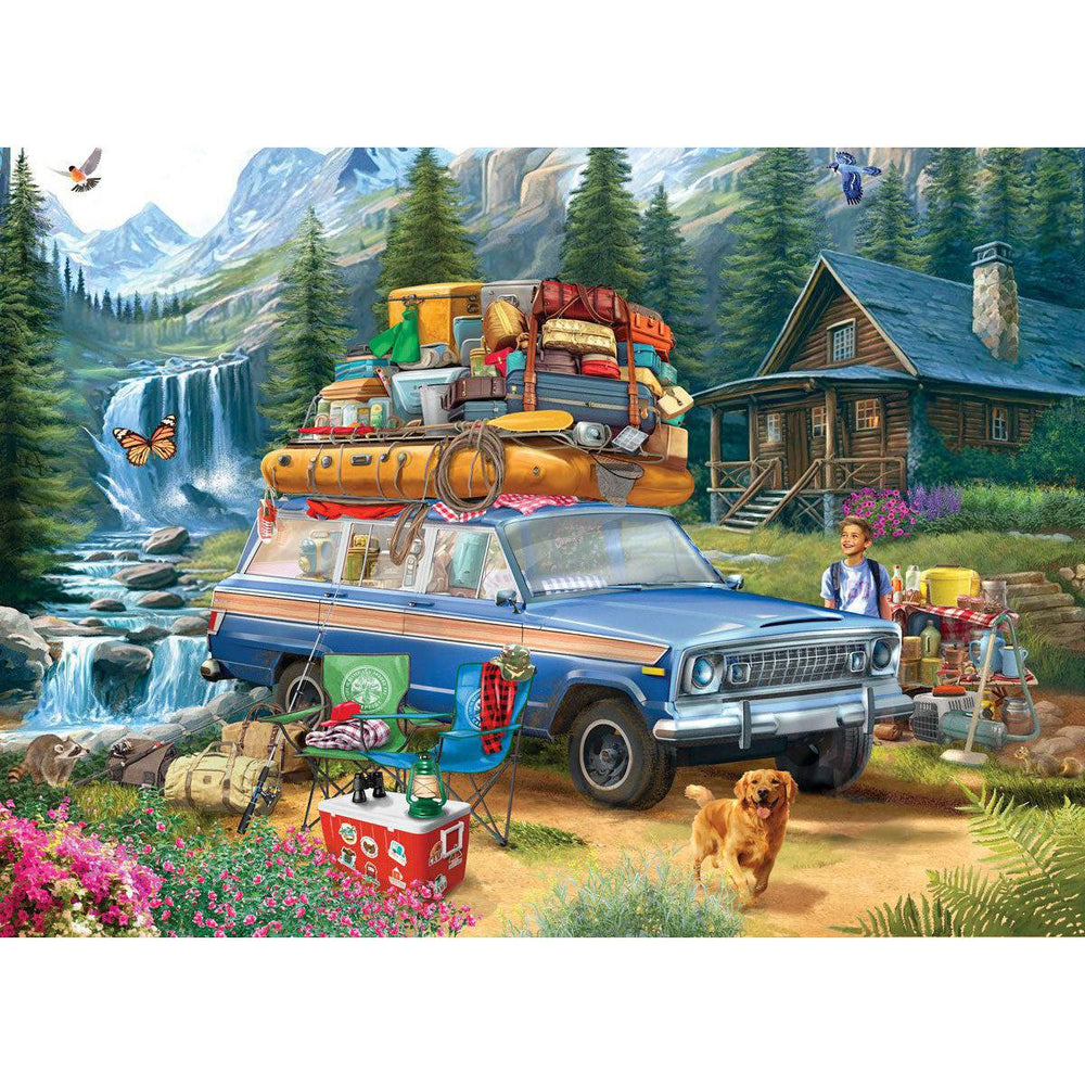 Loading the Jeep Wagoneer 1000 Piece Jigsaw Puzzle Eurographics (ONLINE ORDER ONLY)