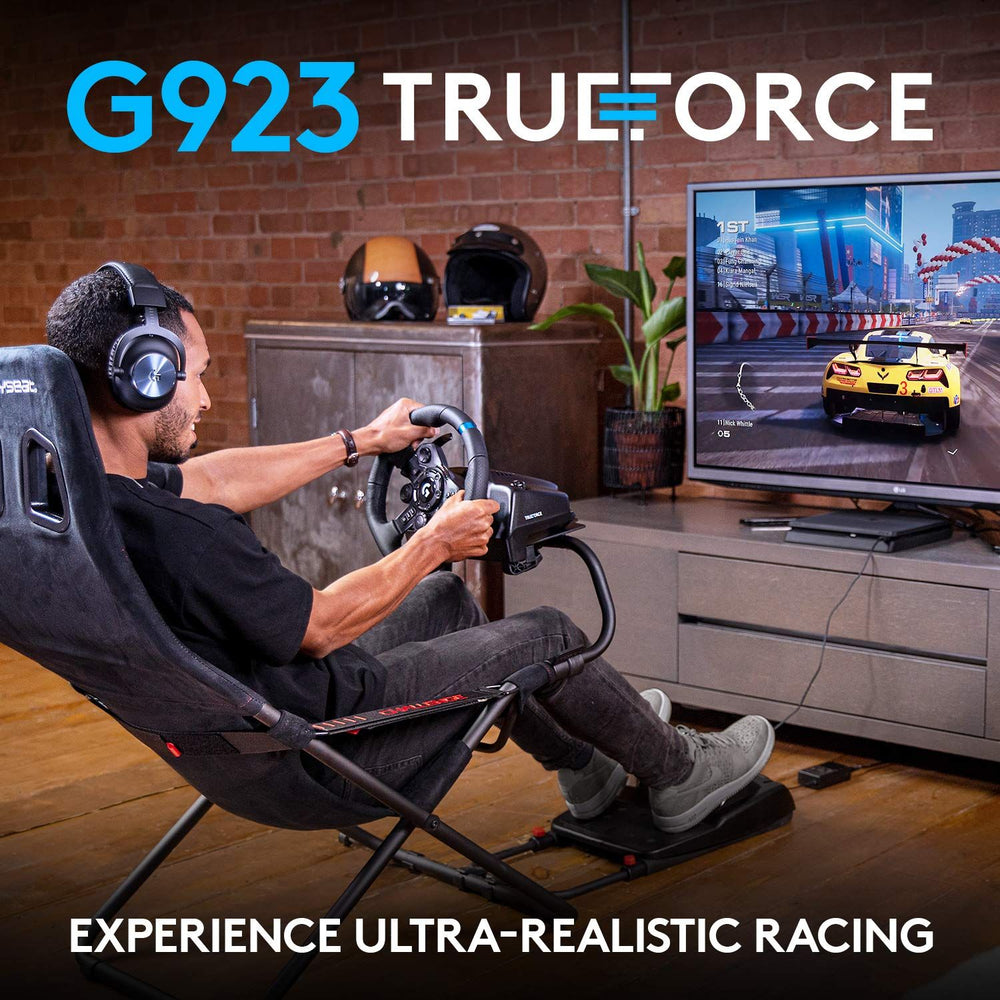 Logitech TrueForce G923 Racing Wheel & Pedals (Online Order Only)