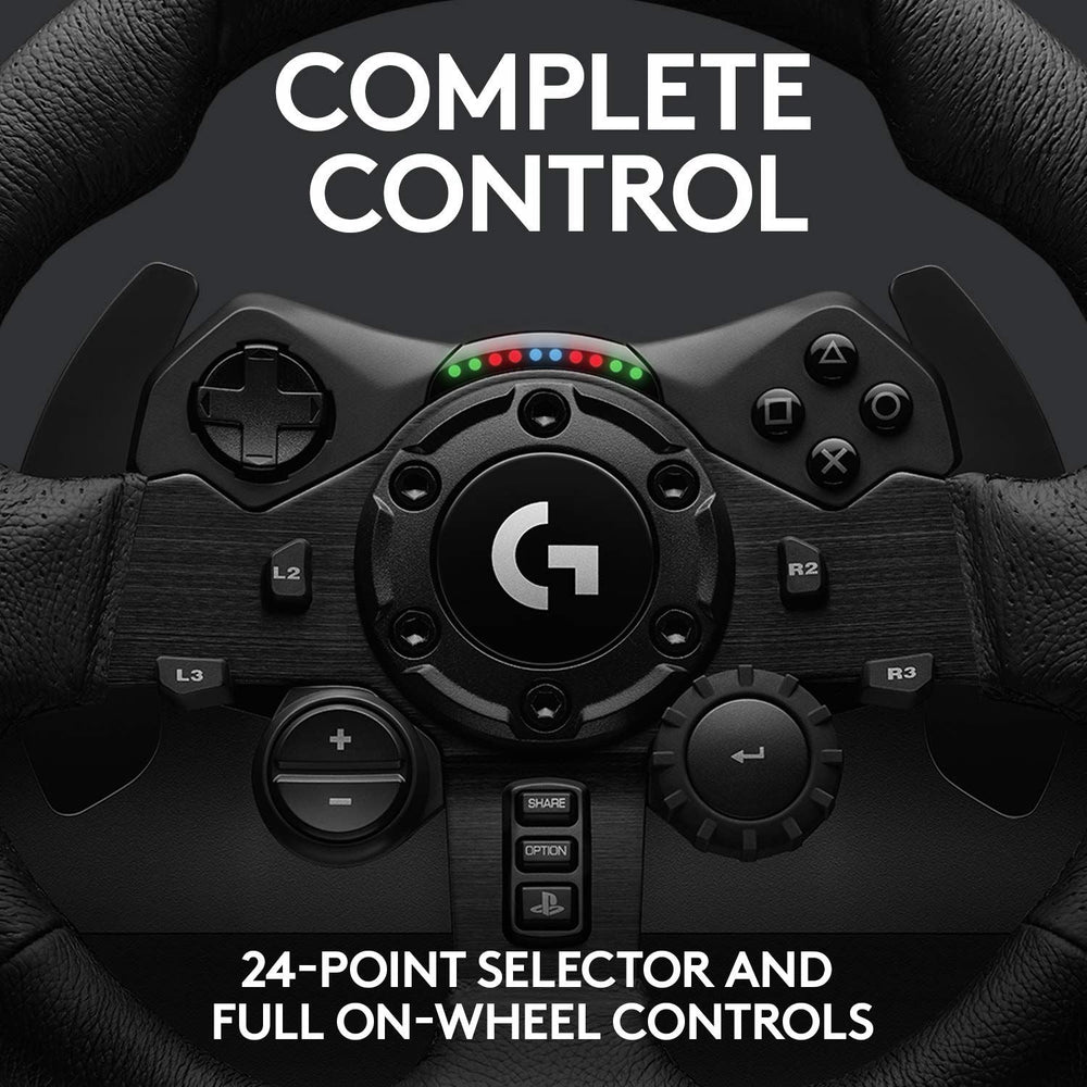 Logitech TrueForce G923 Racing Wheel & Pedals (Online Order Only)