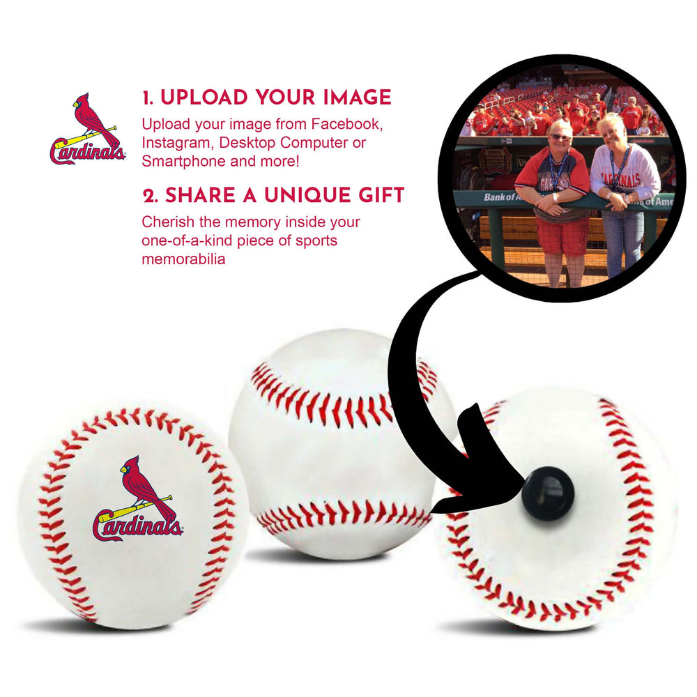 St.Louis Cardinals MLB Baseball - Picture Inside (Online Order Only) (ONLINE ORDER ONLY)