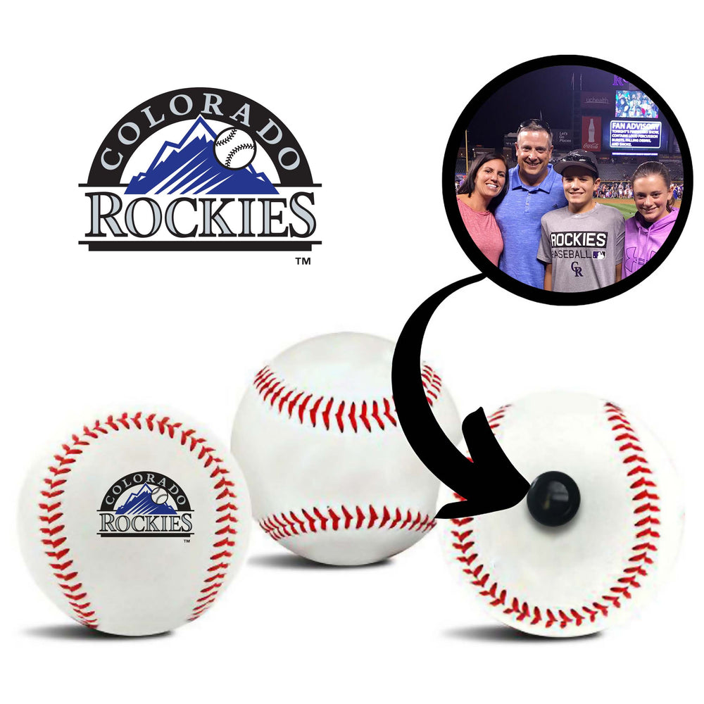 Colorado Rockies MLB Baseball - Picture Inside (Online Order Only) (ONLINE ORDER ONLY)