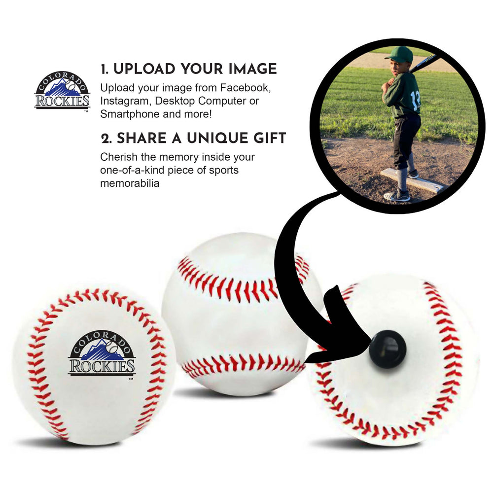 Colorado Rockies MLB Baseball - Picture Inside (Online Order Only) (ONLINE ORDER ONLY)