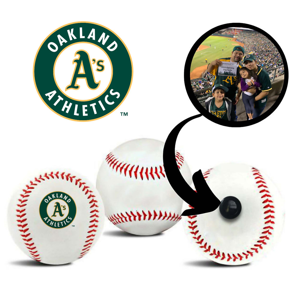 Oakland Athletics MLB Baseball - Picture Inside (Online Order Only) (ONLINE ORDER ONLY)
