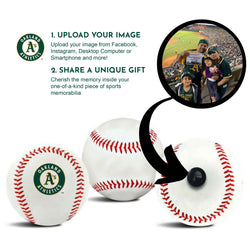 Oakland Athletics MLB Baseball - Picture Inside (Online Order Only) (ONLINE ORDER ONLY)