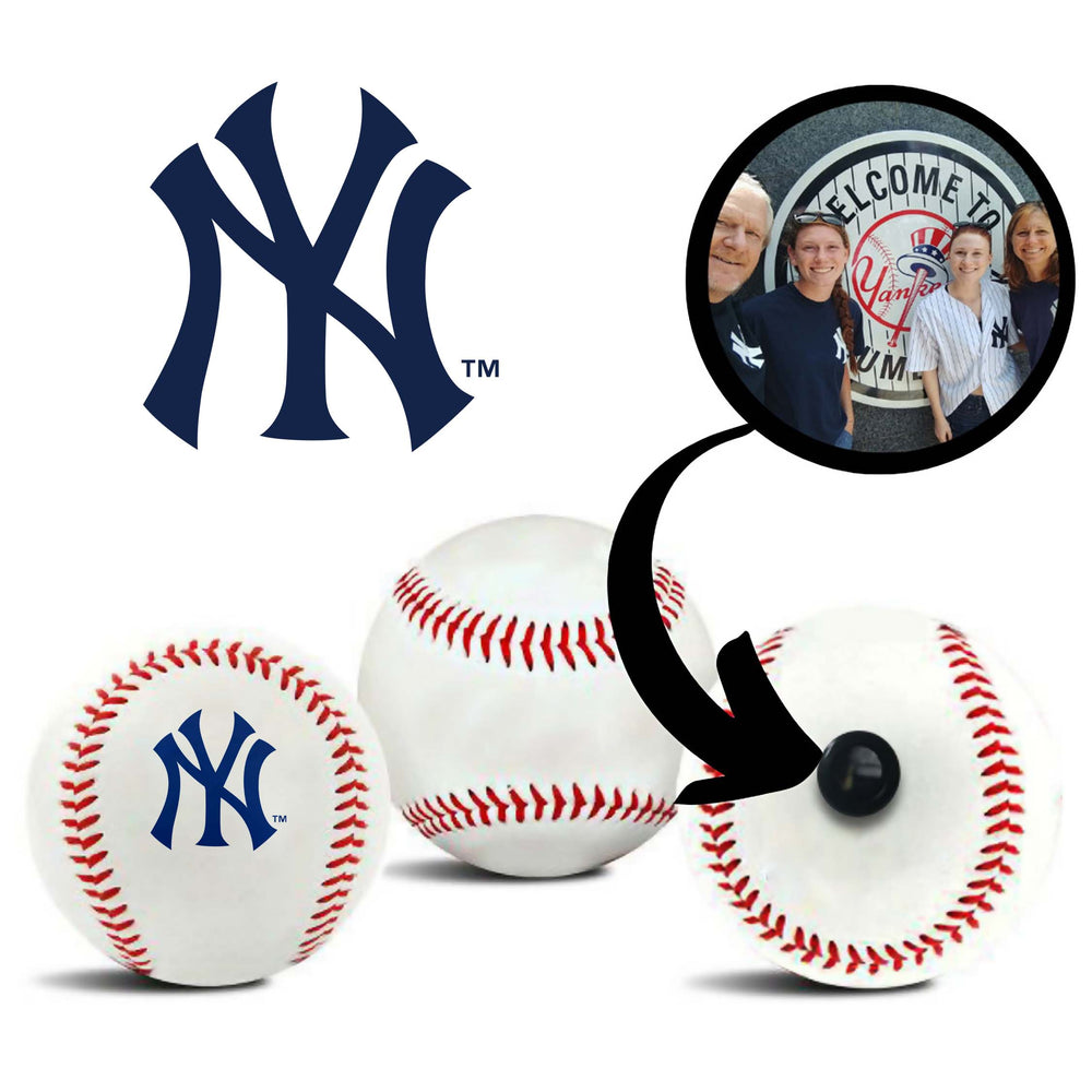 New York Yankees MLB Baseball - Picture Inside (Online Order Only) (ONLINE ORDER ONLY)