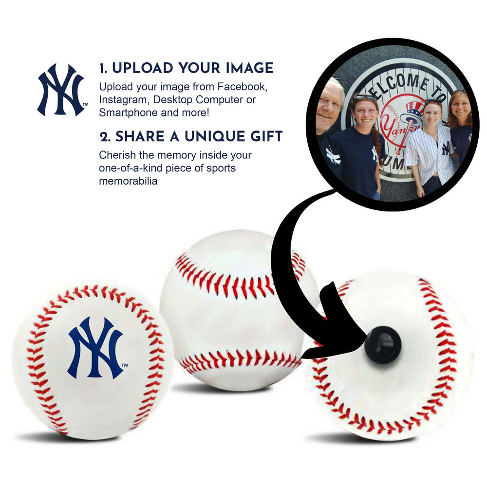 New York Yankees MLB Baseball - Picture Inside (Online Order Only) (ONLINE ORDER ONLY)