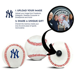 New York Yankees MLB Baseball - Picture Inside (Online Order Only) (ONLINE ORDER ONLY)
