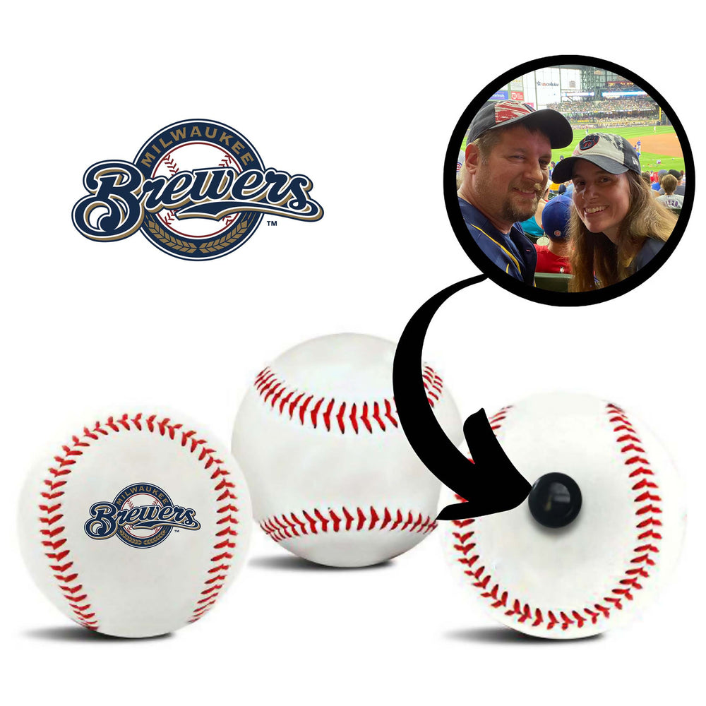 Milwaukee Brewers MLB Baseball - Picture Inside (Online Order Only) (ONLINE ORDER ONLY)