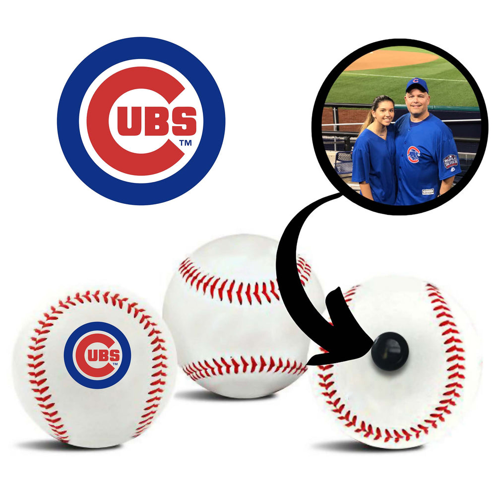 Chicago Cubs MLB Baseball - Picture Inside (Online Order Only) (ONLINE ORDER ONLY)