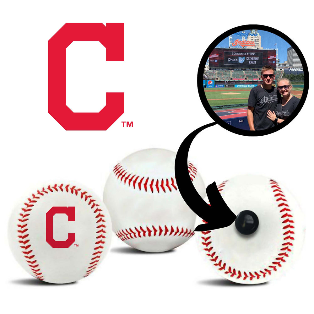 Cleveland Guardians MLB Baseball - Picture Inside (Online Order Only) (ONLINE ORDER ONLY)
