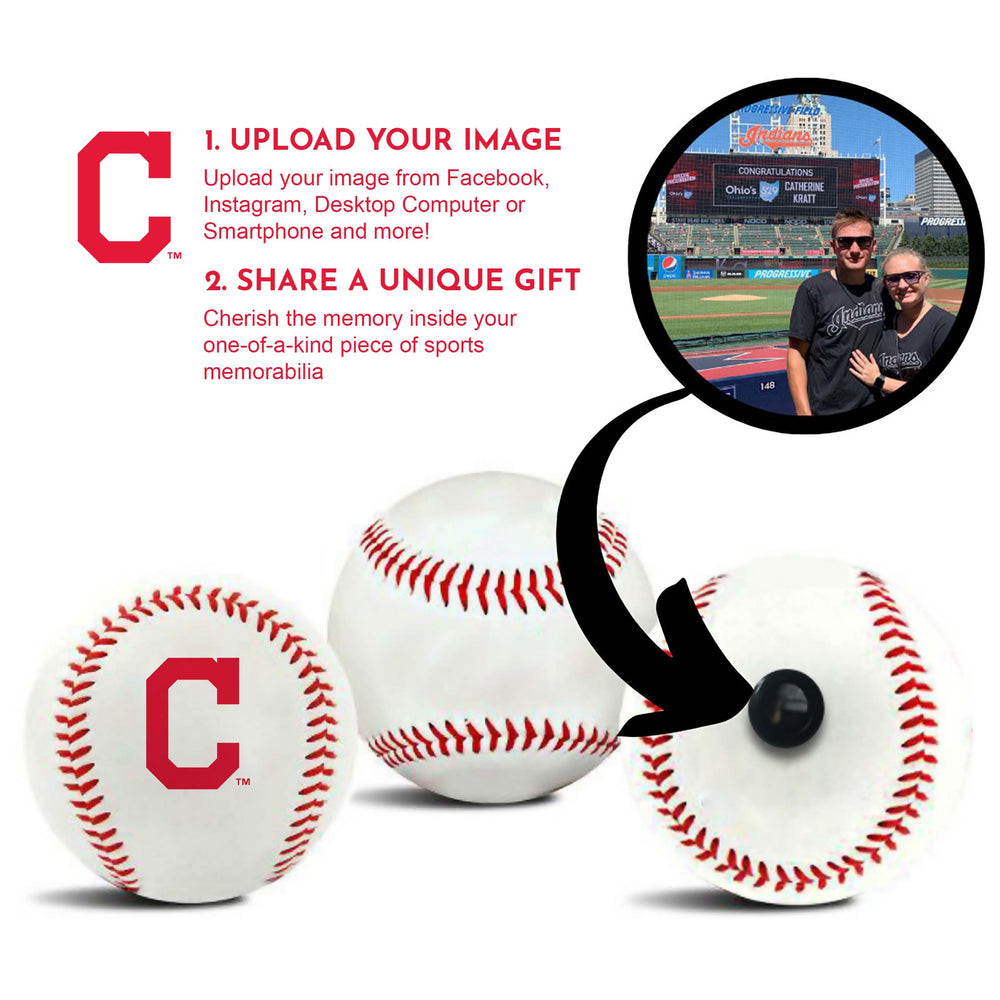 Cleveland Guardians MLB Baseball - Picture Inside (Online Order Only) (ONLINE ORDER ONLY)
