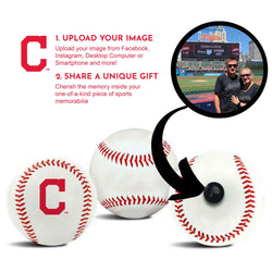 Cleveland Guardians MLB Baseball - Picture Inside (Online Order Only) (ONLINE ORDER ONLY)
