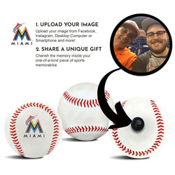 Miami Marlins MLB Baseball - Picture Inside (Online Order Only) (ONLINE ORDER ONLY)