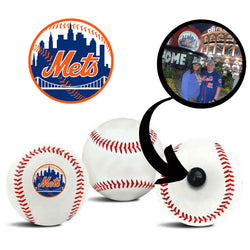 New York Mets MLB Baseball - Picture Inside (Online Order Only) (ONLINE ORDER ONLY)